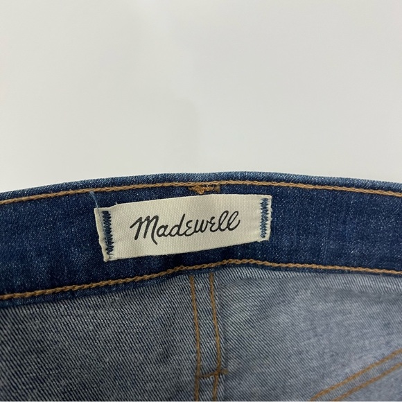 Madewell 10” High Rise Skinny Jeans Chewed Hem Edition Size 30 - Picture 10 of 11